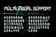 Xultrans - Techno Font, a Sans Serif Font by Dhabee (Thumbnail 5 of 7)