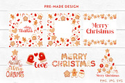 Gingerbread | Christmas Cookies Set, an Object Graphic by Kandella's Art (Thumbnail 5 of 9)