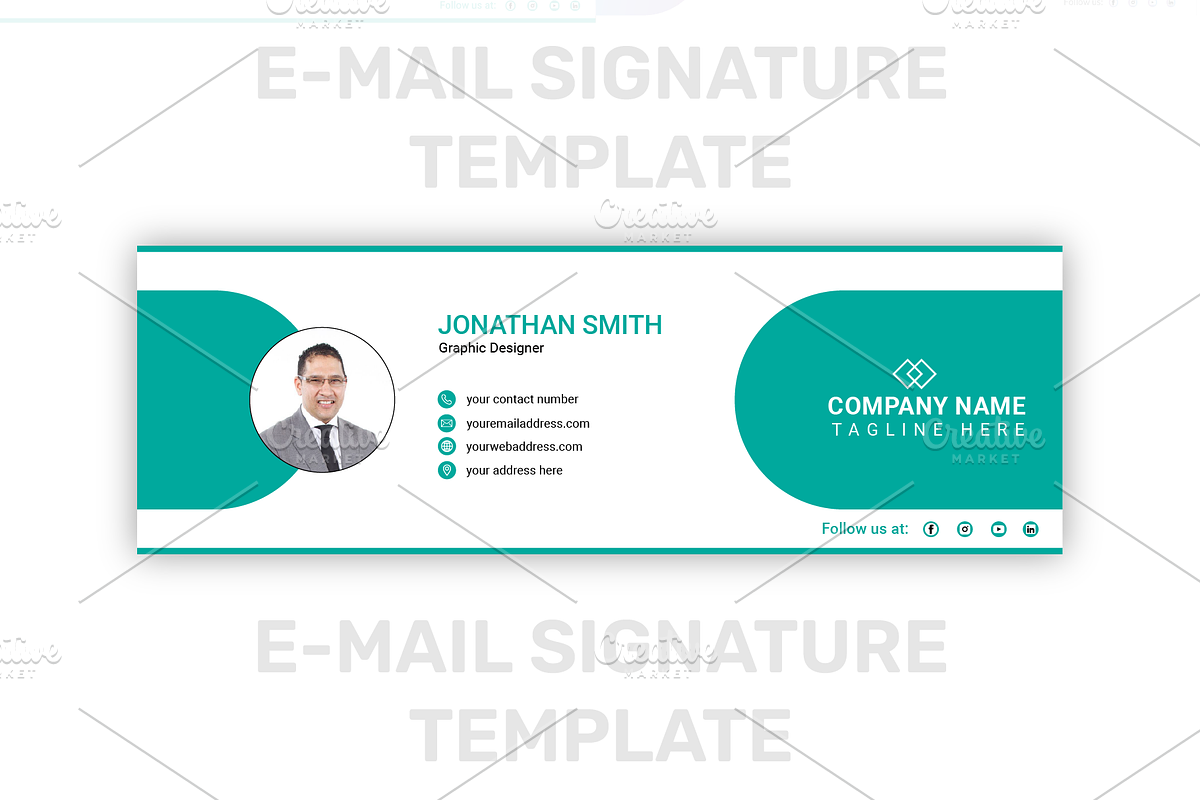 Corporate E-mail Signature Templates, an Email Template by creative_community (Photo 6 of 9)