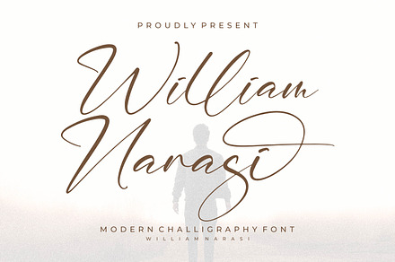 William Narasi, a Script Font by Integritype Studio