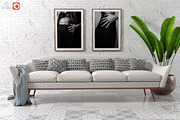 Sofa by Ico Parisi, a Furniture 3D Model by inDahouze (Thumbnail 1 of 8)