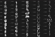 Death - Tattoo Flash Stamp Set, a Brush Add-On by LA Studio Sthlm (Thumbnail 3 of 3)