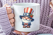 Watercolor 4th Of July Clipart, an Illustration by CraftArtStudio (Thumbnail 5 of 6)