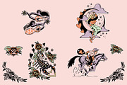 Western Lovers • Illustration suite, an Illustration by Pony Gold Studio (Thumbnail 7 of 8)