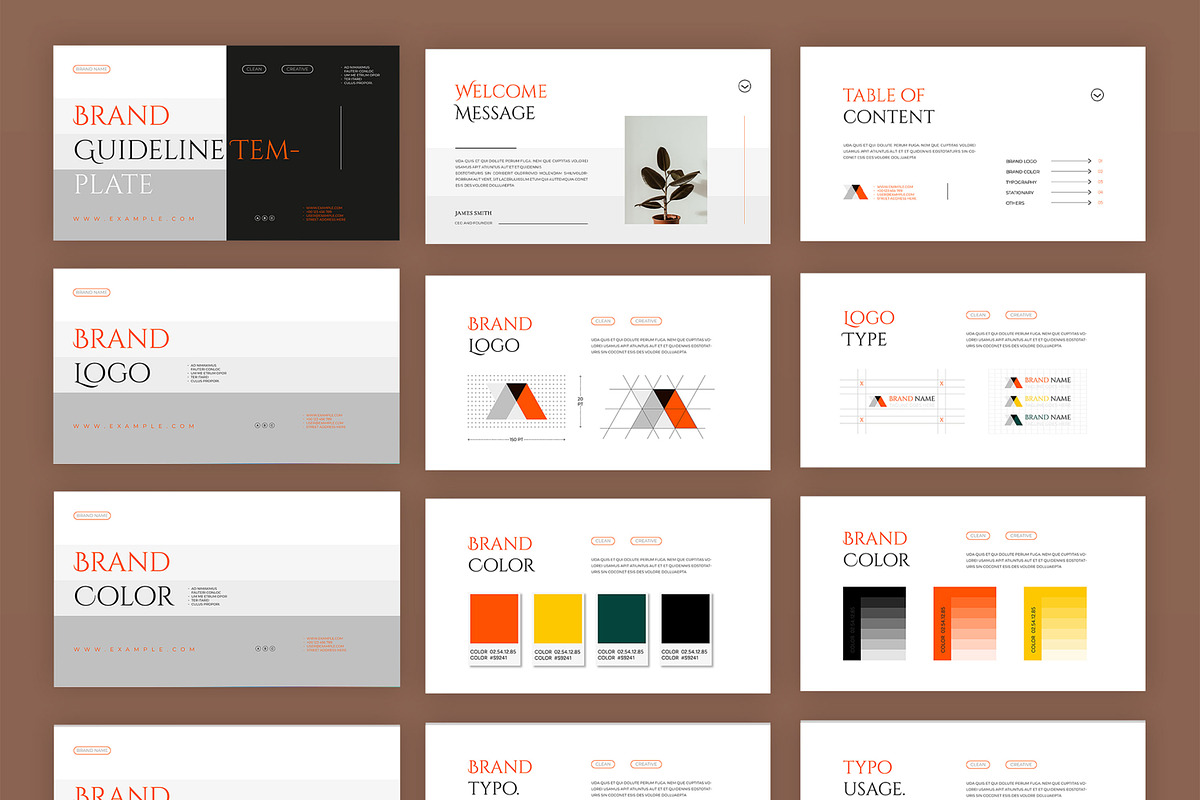 Brand Guideline Presentation, a Presentation Template by MightyDesign (Photo 3 of 7)