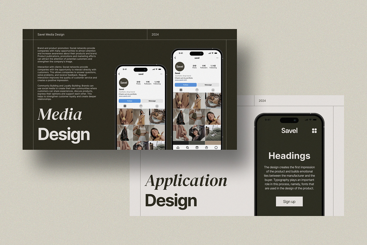 Branding Guidelines Template, a Presentation Template by lekseo studio (Photo 5 of 8)