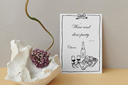 Line art Wine and Dine collection, an Object Illustration by RaDavCrafts (Thumbnail 4 of 15)