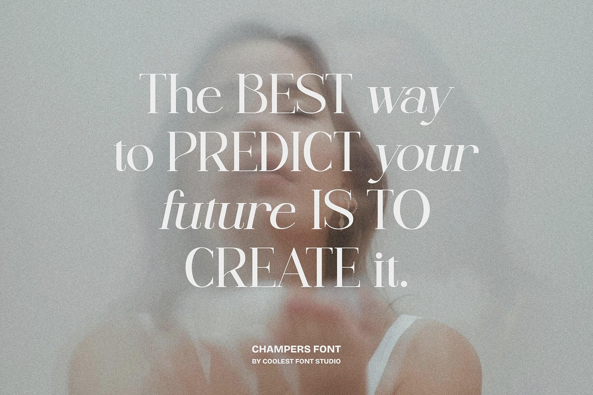 Champers - Serif Font, a Serif Font by Koplexs Studio (Photo 6 of 10)