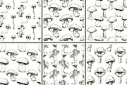 Hand drawn vintage mushrooms, a Food Illustration by Elena Mykhailenko (Thumbnail 4 of 5)