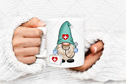 Gnome Nurse PNG, a Person Illustration by DekoArt (Thumbnail 3 of 4)