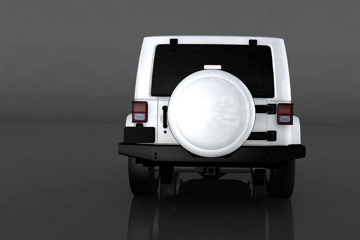 Jeep Wrangler Rubicon, a Cars & Vehicle 3D Model by valtriiu (Photo 6 of 12)