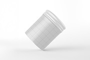 Metallic Jar Mockup, a Packaging Mockup by Qaleb Studio (Thumbnail 1 of 2)