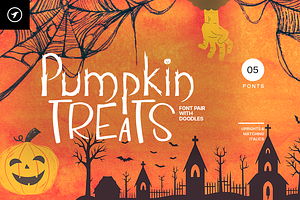 Pumpkin Treats - The Halloween Fonts