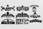 9 Retro Labels, a Branding & Logo Template by Arys Design (Thumbnail 1 of 5)