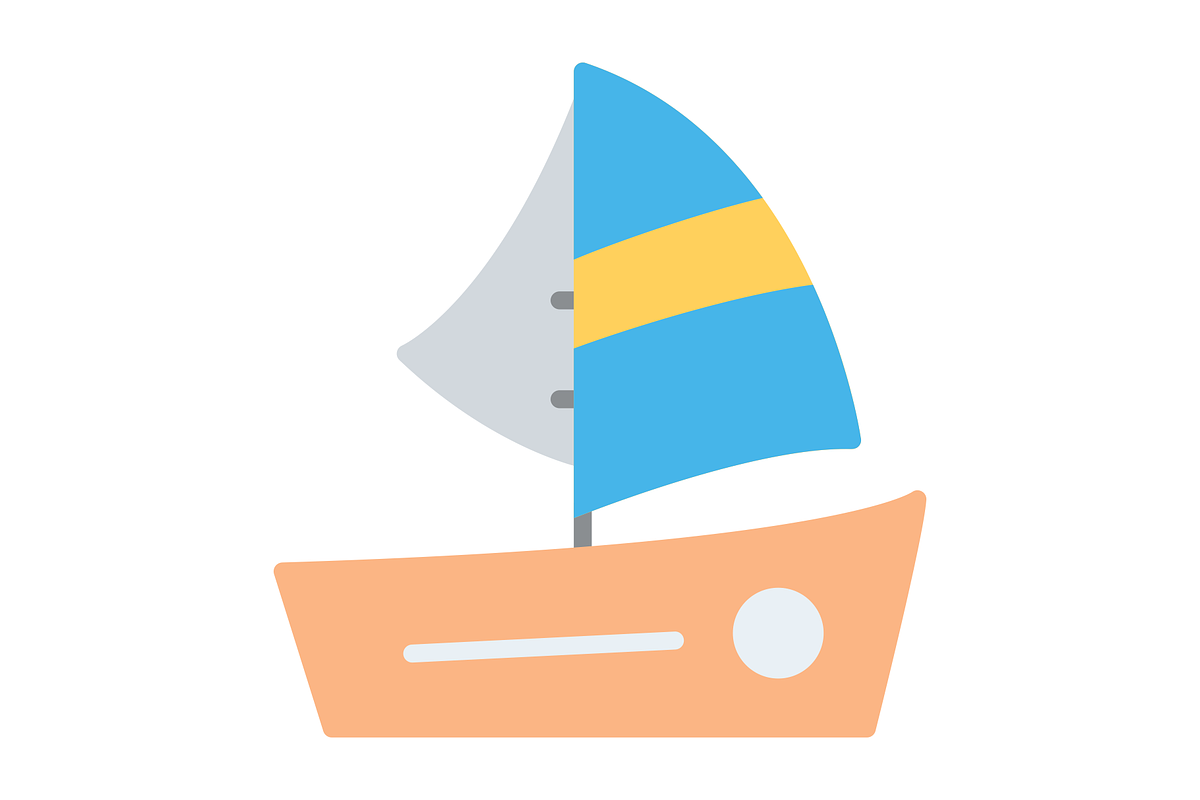 Boat Flat Icon, a Duotone Icon by Pexelpy (Photo 2 of 2)
