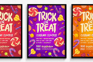 Candy Halloween Poster
