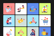 Animated Valentine Day Designs, a Duotone Icon by Prosymbols (Thumbnail 10 of 17)