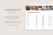 Notion Template Light Academia, a Templates & Theme by AestheticOrganizer (Thumbnail 7 of 9)