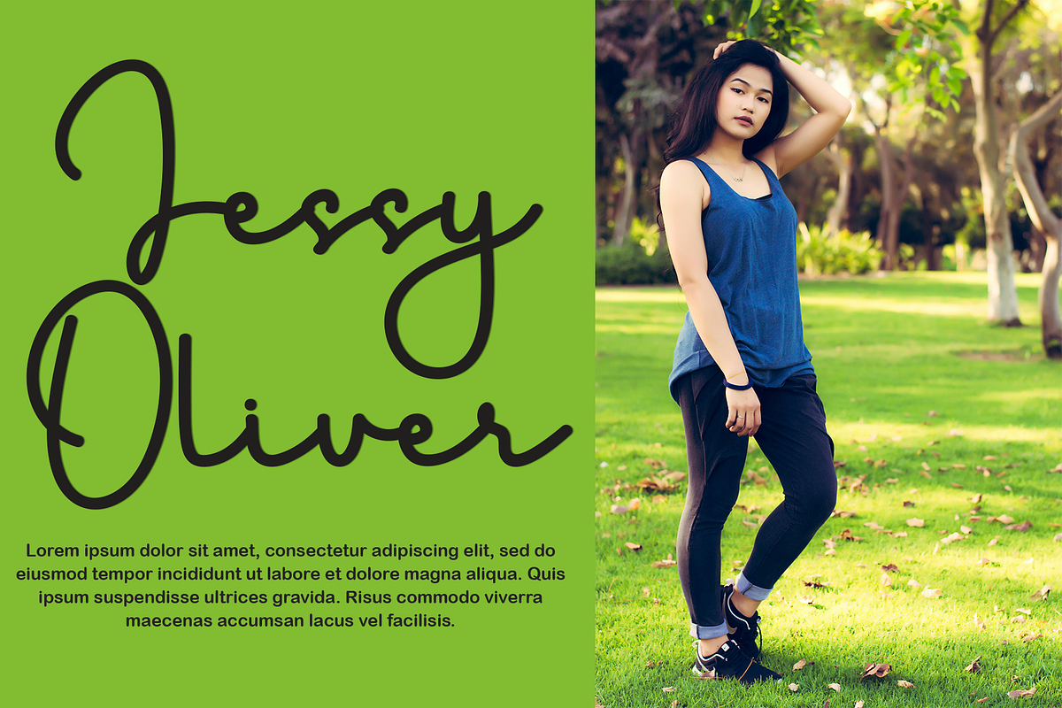 Scriptina, a Handwritten Font by FreshTypeINK (Photo 2 of 8)
