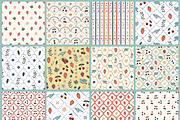 Flowers Birds Berries, a Pattern Graphic by GooseFrol (Thumbnail 16 of 18)