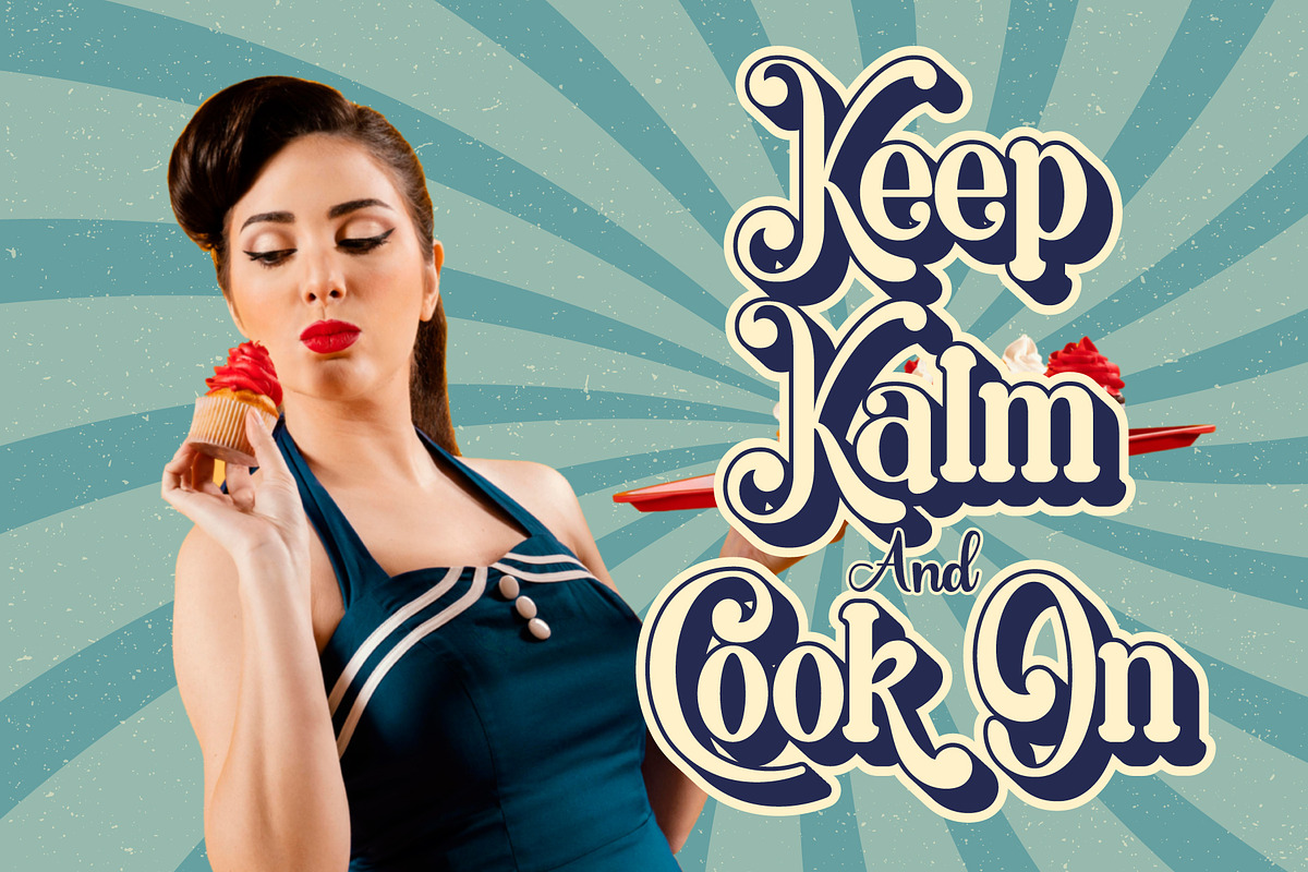 Back to vintage Font, a Handwritten Font by KengGraphic (Photo 6 of 10)
