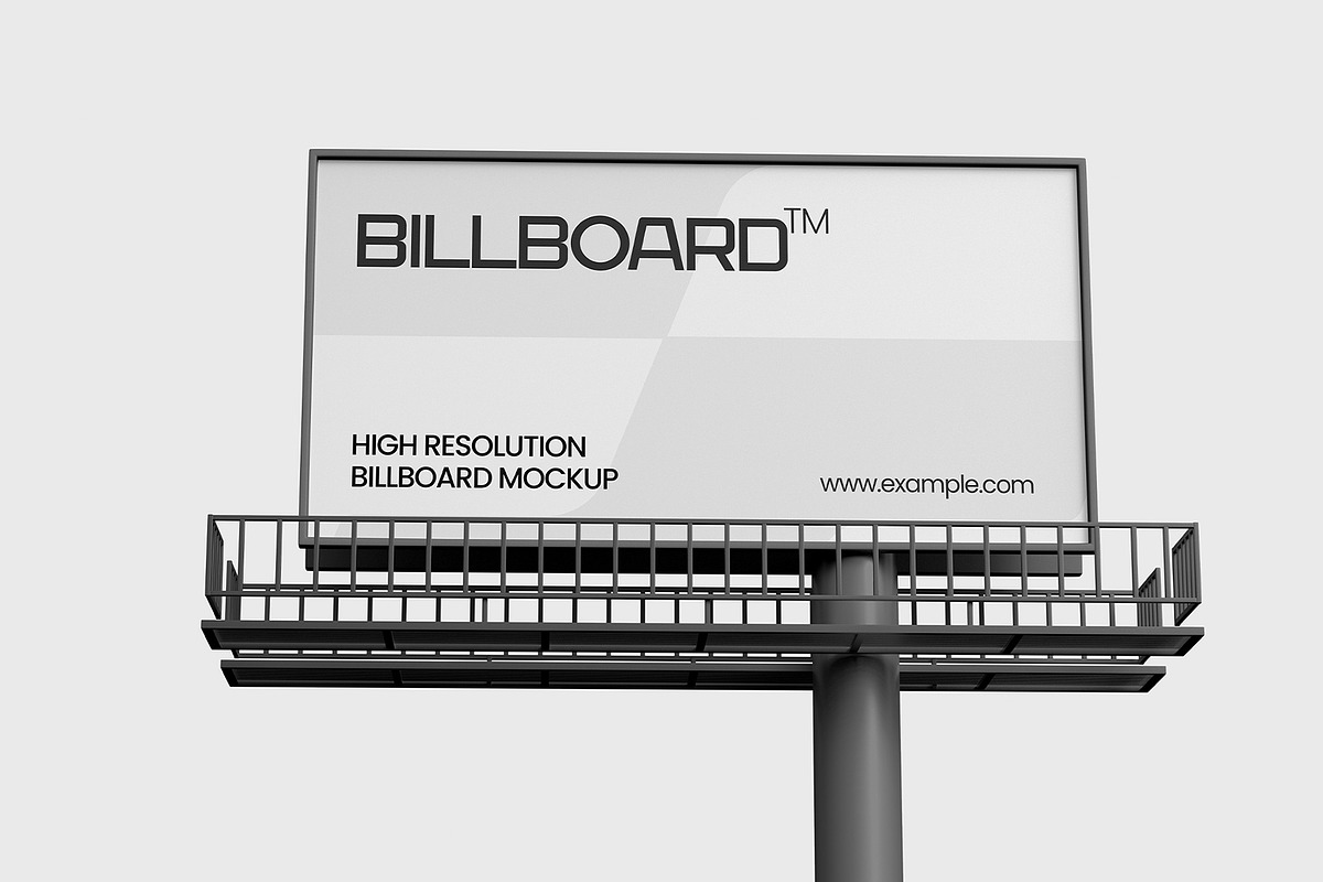 Billboard Advertising Mockup PSD, an Advertising Mockup by graphypix (Photo 3 of 4)