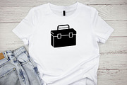 Toolbox Silhouette SVG, a Work Illustration by newminddesign (Thumbnail 2 of 5)