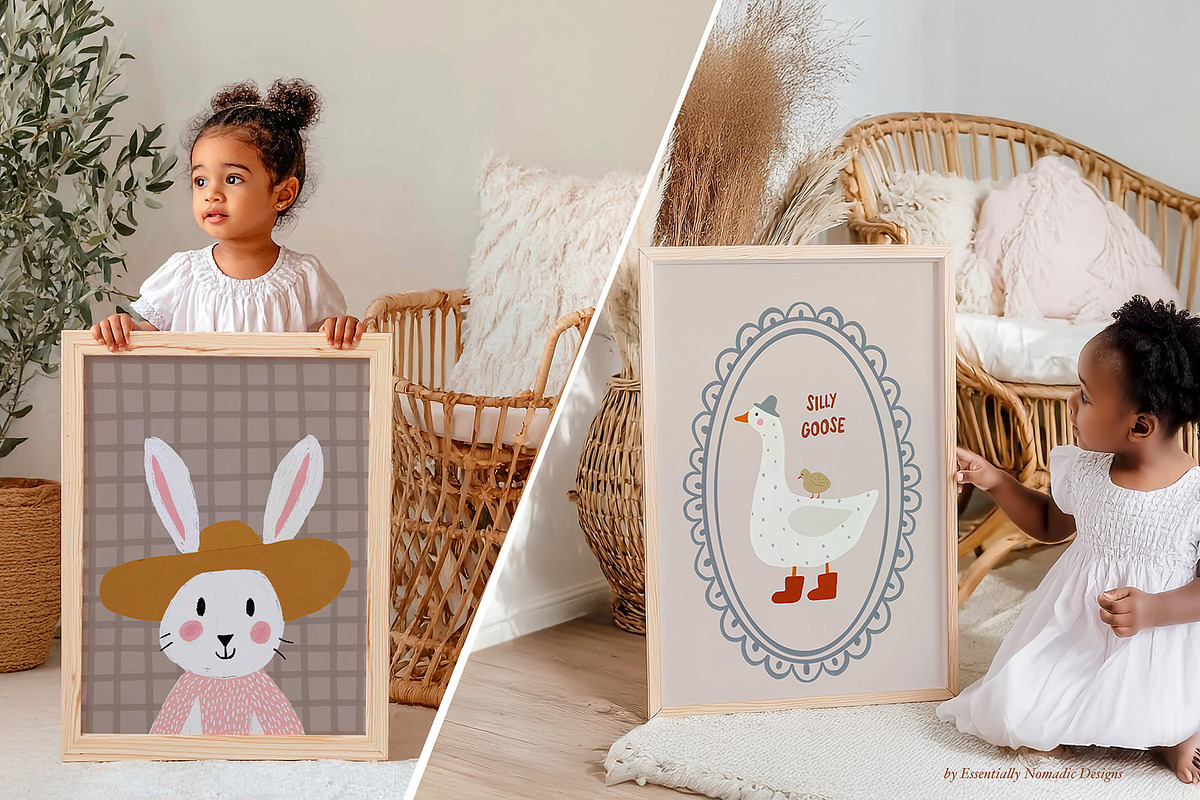 100 Nursery Prints - Made for Minis, a Background Graphic by Essentially Nomadic (Photo 5 of 12)