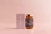 390+ Cosmetic Branding Mockup Scenes, a Cups & Container Mockup by pmvch (Thumbnail 214 of 367)