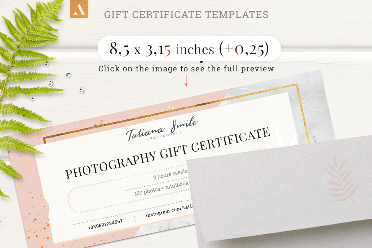 Photography Gift Сertificate, a Card Template by ArealPro (Photo 20 of 27)