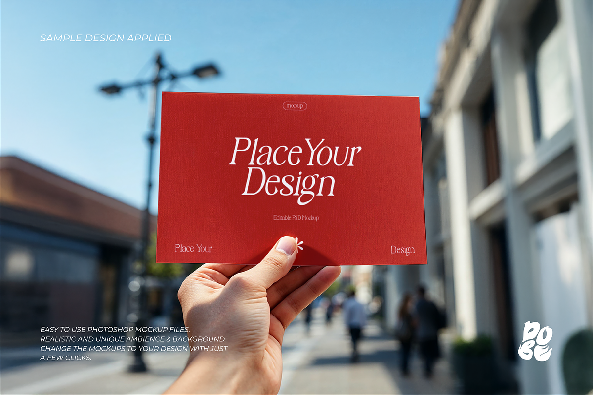 Hand and Paper Mockup Set, a Books & Magazine Mockup by DOBE Studio (Photo 10 of 10)