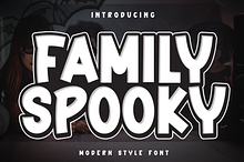 Family Spooky | Script Font