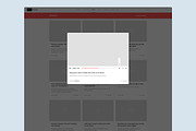 News Web Site Template Sketch 3, an UI Kit Template by John Khester (Thumbnail 3 of 5)
