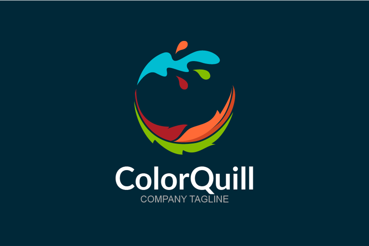 Color Quill - Logo Template, a Branding & Logo Template by Twelve.std (Photo 3 of 3)