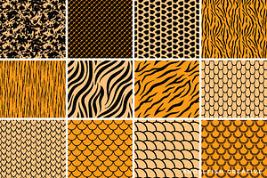 Animal Print Procreate Brush Set