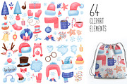 Christmas animal character creator, an Animal Illustration by Lana Sham (Thumbnail 2 of 19)
