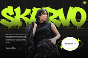 Toxic Riot - Dripping Graffiti Font, a Blackletter Font by figuree studio (Thumbnail 2 of 8)