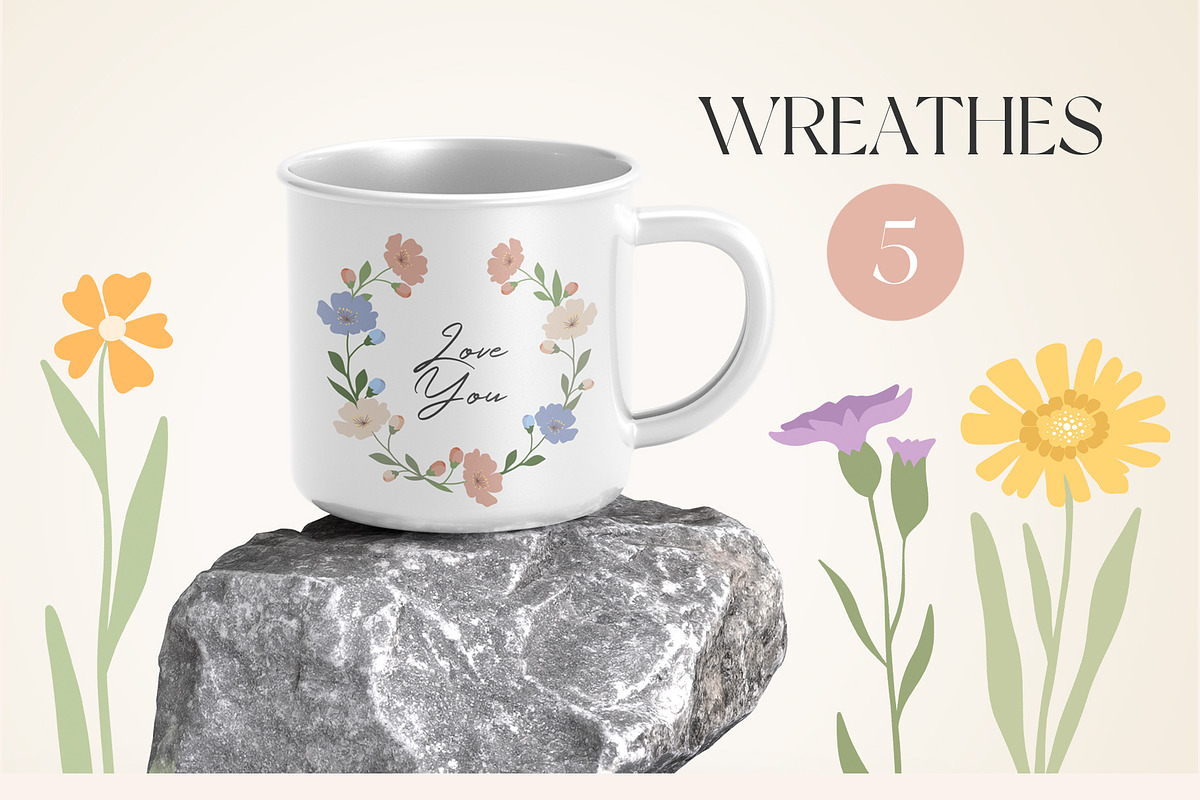 Wildflowers Graphic Collection, an Illustration by Alina Sh (Photo 5 of 8)