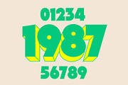Bazook - A Retro Geo-Sans Font, a Font by JK Design Co. (Thumbnail 10 of 10)