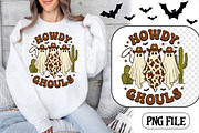 Howdy Ghouls Cowboy Ghost PNG Art, a Seasonal Illustration by CrexoraLab (Thumbnail 1 of 4)