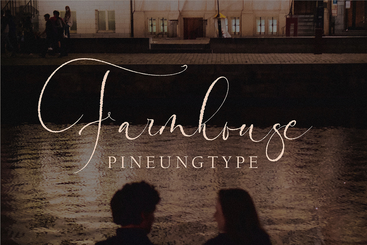 Farmhouse Barn, a Script Font by pineungtype (Photo 6 of 6)