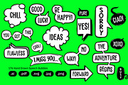 Hand Drawn Speech Bubbles – Doodles, an Object Graphic by crafty (Thumbnail 9 of 10)