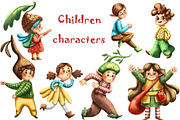 Forest Fairy Tale - Clip Art Set, an Animal Illustration by Mashamashastu (Thumbnail 2 of 12)