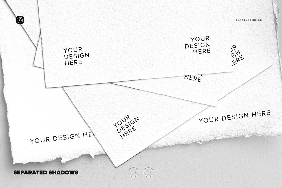 A5 Watercolor Paper Watercolor, a Product Mockup by Custom Scene (Photo 9 of 10)