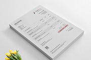 Clean Invoice, a Stationery Template by TelaTemplates (Thumbnail 2 of 6)