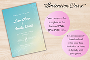 Beach Wedding Invitation Template, an Invitation Template by Talentex Invitations (Thumbnail 2 of 4)
