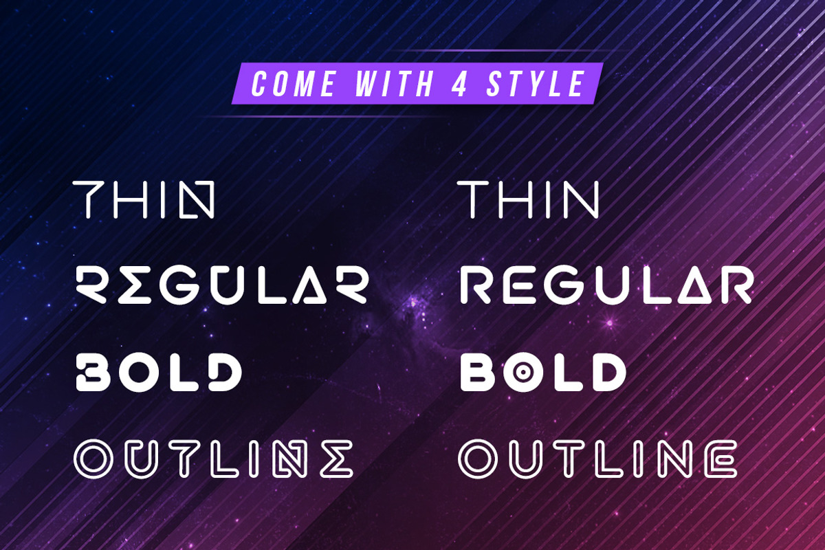 Exarros, a Sans Serif Font by Kotak Kuning Studio (Photo 2 of 7)