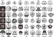 560 Vintage Logo, Monogram Logo, a Branding & Logo Template by Imagine Design Studio (Thumbnail 3 of 7)
