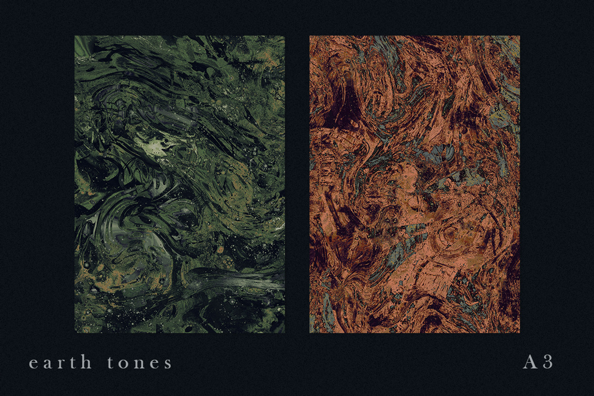 4 Abstract organic arts & posters, a Background Graphic by ghost friend's shop (Photo 2 of 4)