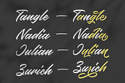 Rainylock - Handwritten Script, a Script Font by Arterfak Project (Thumbnail 5 of 13)